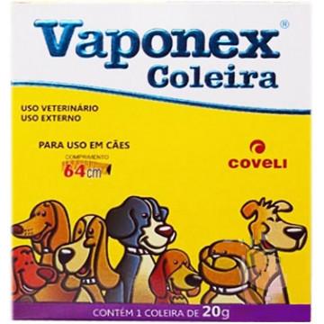 Coleira Anti pulgas Vaponex 